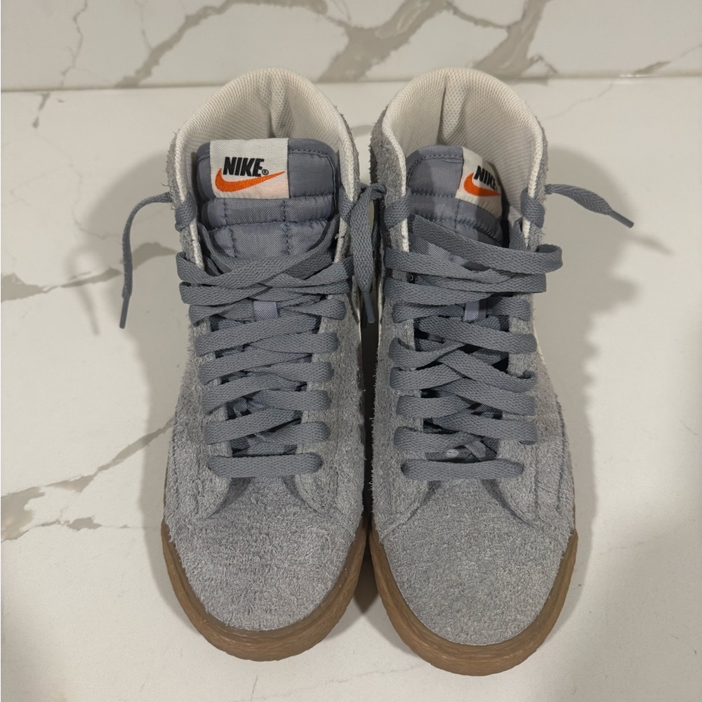 Nike Gray Suede Women’s Blazers‎